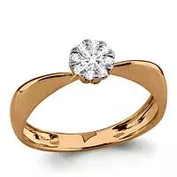 Кольцо из золота, артикул LV961610к