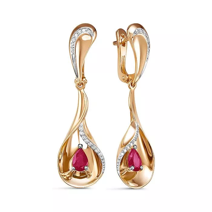 Серьги  - артикул U-С0662-124