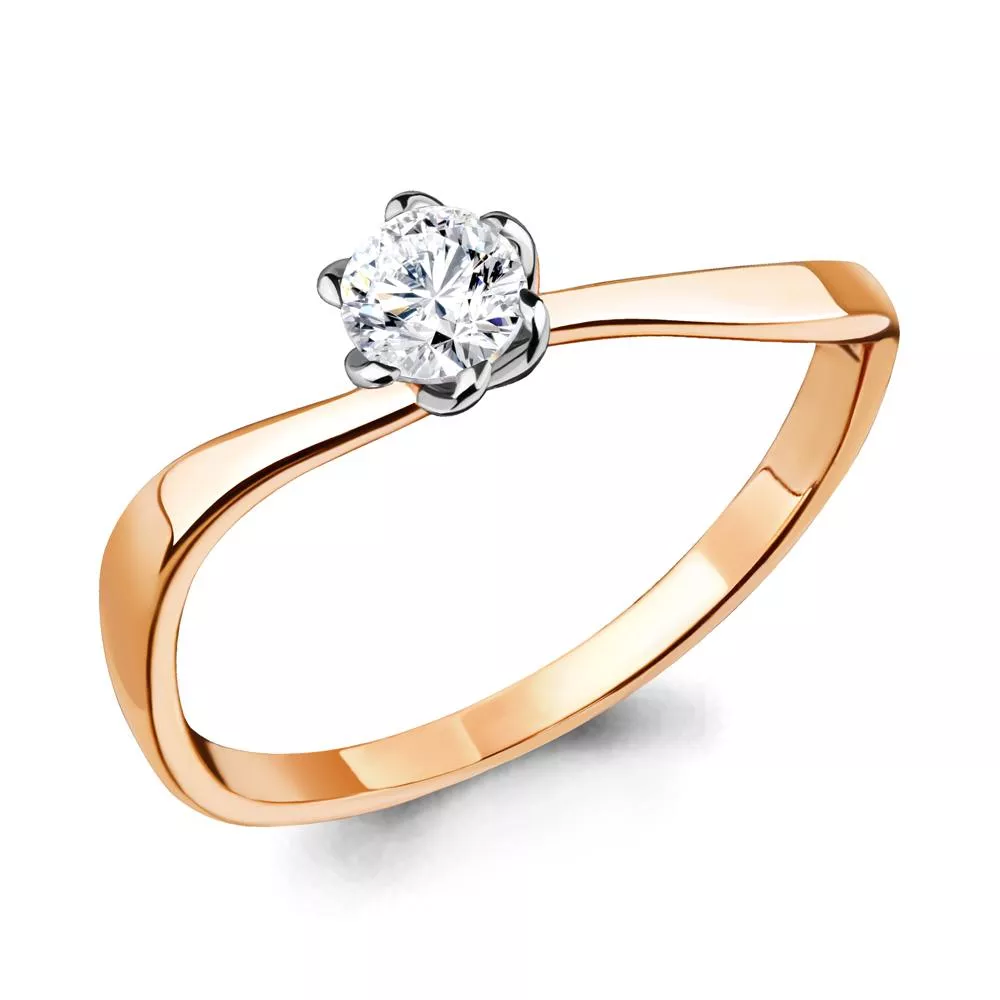 Кольцо, артикул LV961583к, золото