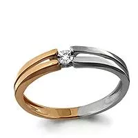 Кольцо, артикул LV961526к, золото