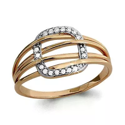 Кольцо, артикул LV62940А, золото