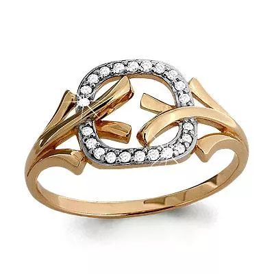 Кольцо из золота, артикул LV62939А