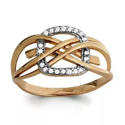 Кольцо, артикул LV62937А, золото