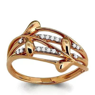 Кольцо, золото, артикул LV62910А