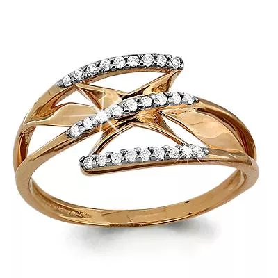 Кольцо из золота, артикул LV62899А