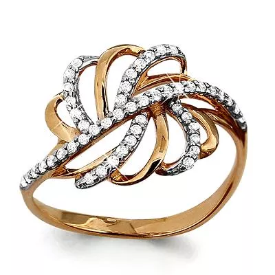 Кольцо, артикул LV62888А, золото