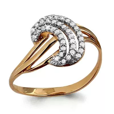 Кольцо, артикул LV62880А, золото