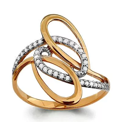 Кольцо из золота, артикул LV62833А