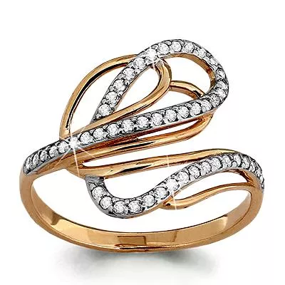 Кольцо, артикул LV62831А, золото