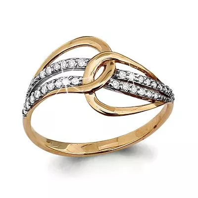 Кольцо из золота, артикул LV62827А