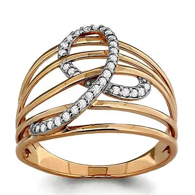 Кольцо из золота, артикул LV62824А