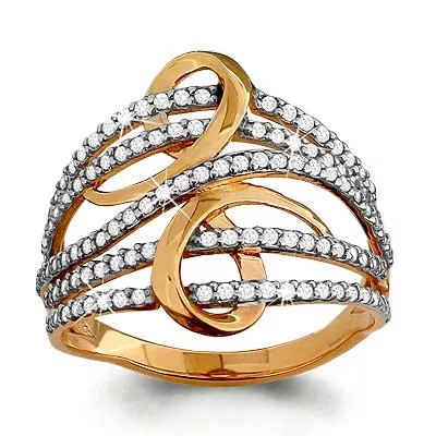 Кольцо, золото, артикул LV62818А