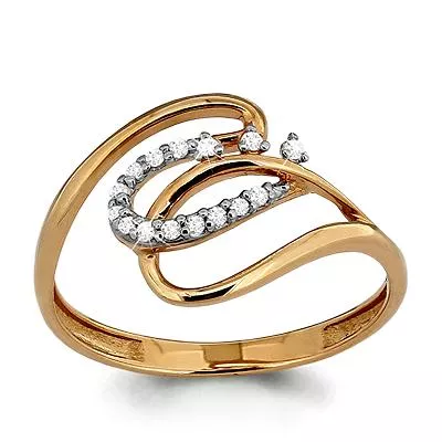 Кольцо из золота, артикул LV62804А