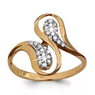 Кольцо из золота, артикул LV62792А