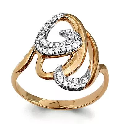 Кольцо из золота, артикул LV62767А