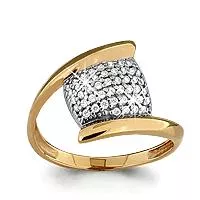 Кольцо, артикул LV62736А, золото