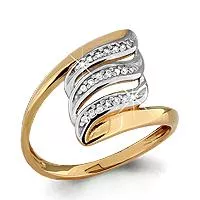 Кольцо из золота, артикул LV62733А