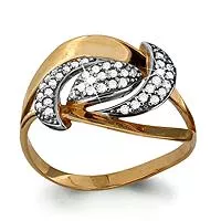 Кольцо, артикул LV62723А, золото