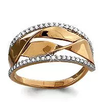 Кольцо, золото, артикул LV62715А