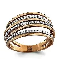 Кольцо из золота, артикул LV62711А