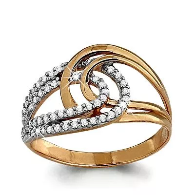 Кольцо, артикул LV62675А, золото