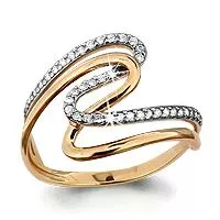 Кольцо из золота, артикул LV62661А