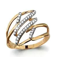 Кольцо, артикул LV62657А, золото