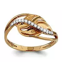 Кольцо из золота, артикул LV62639А