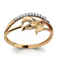 Кольцо из золота, артикул LV62635А