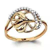 Кольцо, золото, артикул LV62630А