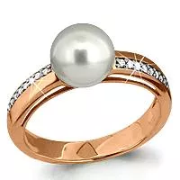 Кольцо, артикул LV62620А, золото