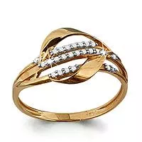 Кольцо из золота, артикул LV62610А