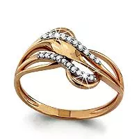 Кольцо, артикул LV62599А, золото