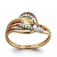 Кольцо из золота, артикул LV62597А