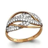 Кольцо из золота, артикул LV62492А