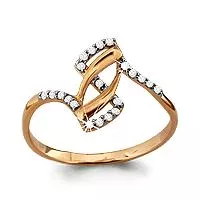 Кольцо, золото, артикул LV62480А