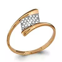 Кольцо, артикул LV62476А, золото