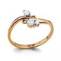 Кольцо, артикул LV62421, золото