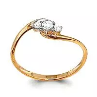 Кольцо, золото, артикул LV62411