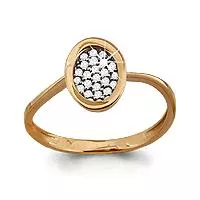 Кольцо, артикул LV62402А, золото