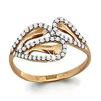 Кольцо, артикул LV62393А, золото