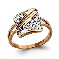 Кольцо из золота, артикул LV62384А