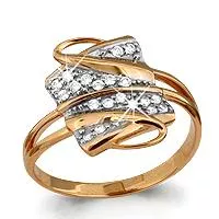 Кольцо, артикул LV62382А, золото