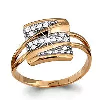 Кольцо из золота, артикул LV62381А