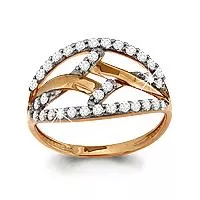 Кольцо, артикул LV62373А, золото