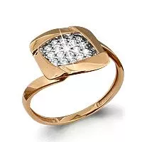 Кольцо, артикул LV62365А, золото