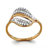 Кольцо, артикул LV62342А, золото