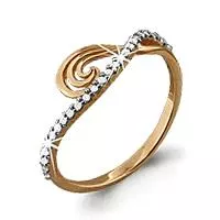 Кольцо, артикул LV62332А, золото