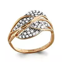 Кольцо, артикул LV62322А, золото