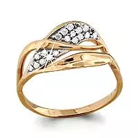 Кольцо из золота, артикул LV62320А